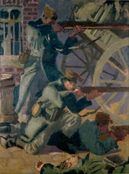 Soldats du roi Albert le Prêt, 1914